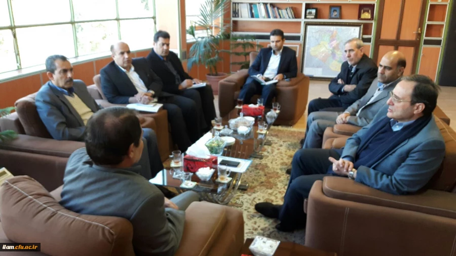 دیدار جناب آقای دکتر مهرمحمدی با استاندار ایلام 3