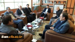 دیدار جناب آقای دکتر مهرمحمدی با استاندار ایلام 4