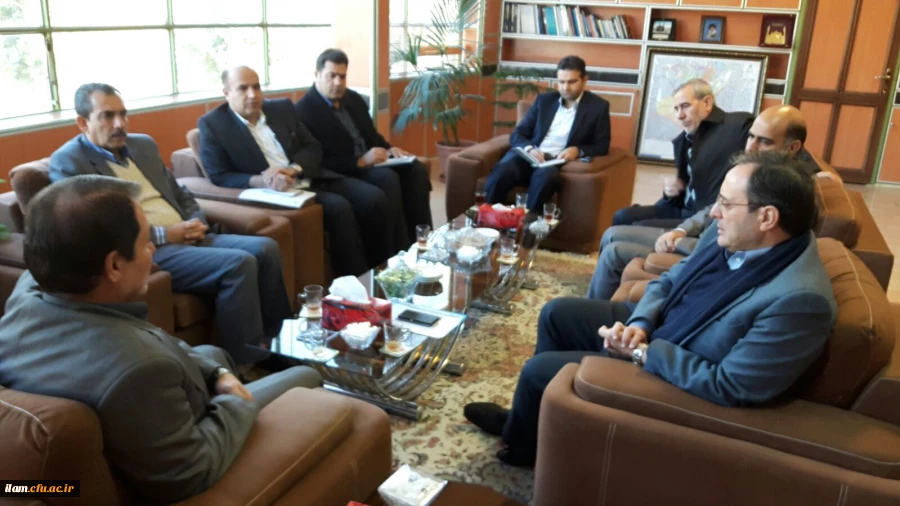 دیدار جناب آقای دکتر مهرمحمدی با استاندار ایلام 4