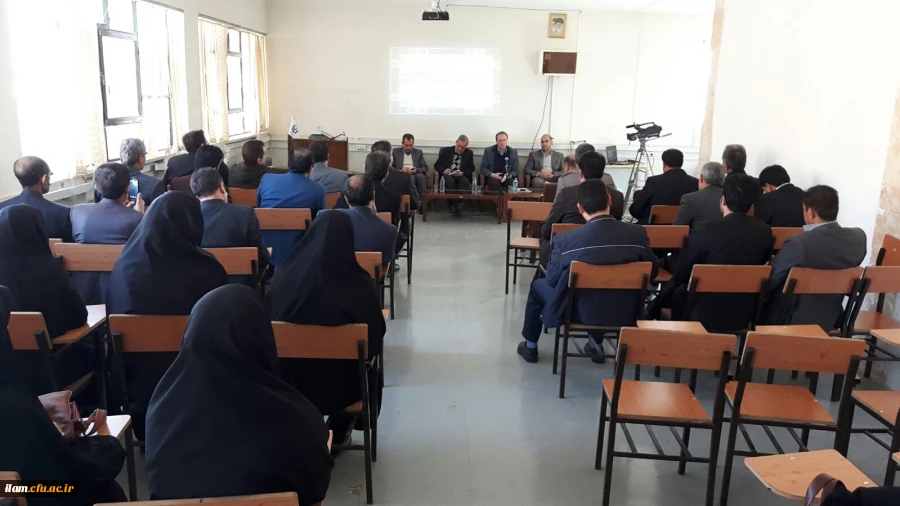 دیدار صمیمانه دکتر مهر محمدی با کارکنان و اساتید دانشگاه فرهنگیان ایلام 5