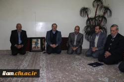 دیدار آقای دکتر مهرمحمدی با خانواده معظم شهید دانشجو-معلم علی شیروانیان 2