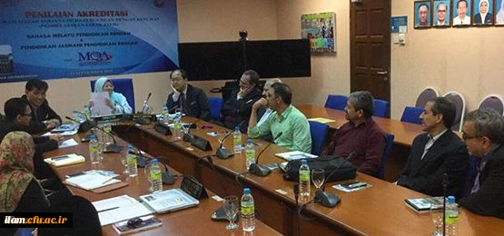 هیأت دانشگاه فرهنگیان در مالزی