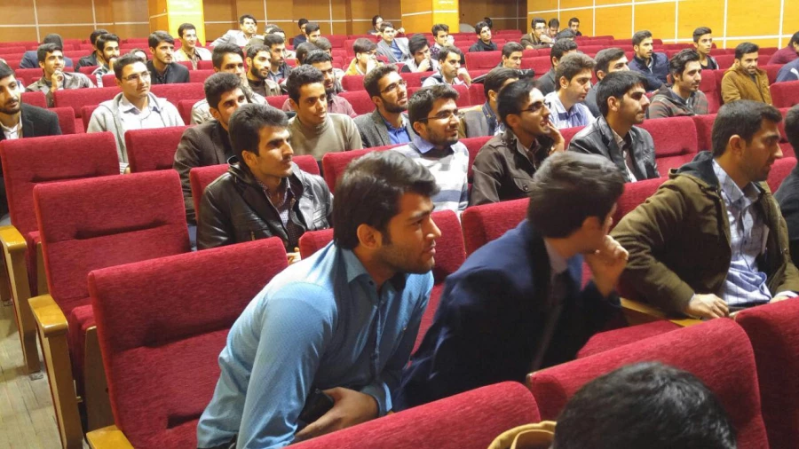 مراسم روز دانشجو در پردیس شهید مدرس ایلام