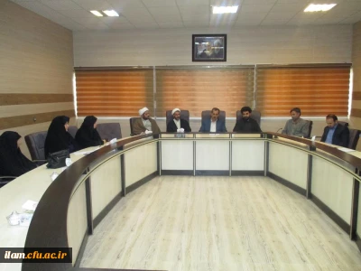 جلسه هماهنگی نهاد نمایندگی مقام معظم رهبری در دانشگاه فرهنگیان ایلام با مدیریت و کارکنان+تصاویر