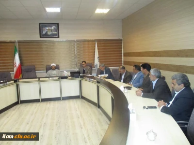 اولین جلسه شورای مدیریت امور پردیس های استانی دانشگاه فرهنگیان استان در سال 96