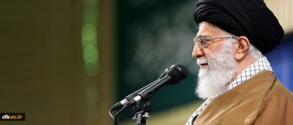 رهبر انقلاب در دیدار فرهنگیان و دانشجو معلمان