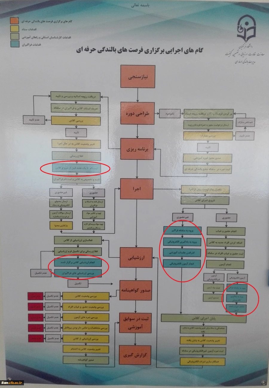 مراحل بالندگی حرفه ای