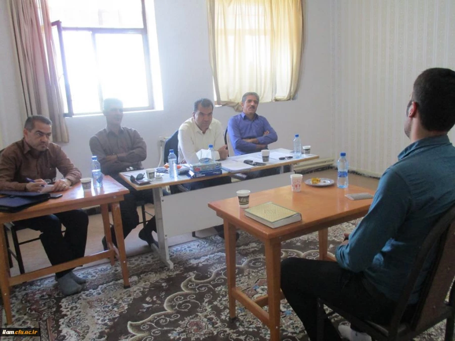 فرآیند مصاحبه از پذیرفته شدگان چند برابر ظرفیت دانشگاه فرهنگیان استان ایلام+تصاویر