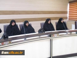 حجت الاسلام و المسلمین عابدی معاون فرهنگی و اجتماعی دانشگاه فرهنگیان در جمع کارکنان دانشگاه فرهنگیان ایلام: