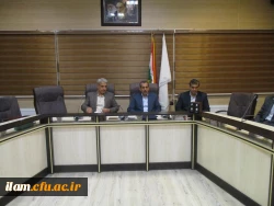 حضور دکتر آقاخانی مشاور معاونت توسعه منابع دانشگاه  در جمع کارکنان دانشگاه فرهنگیان ایلام؛