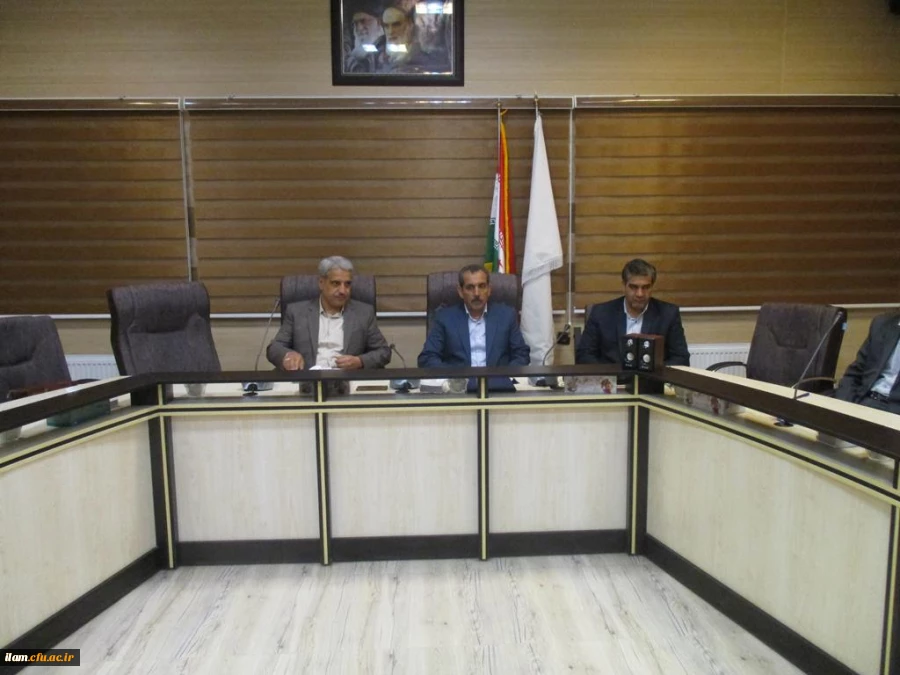 حضور دکتر آقاخانی مشاور معاونت توسعه منابع دانشگاه  در جمع کارکنان دانشگاه فرهنگیان ایلام؛