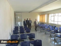 بازدید مدیر کل برنامه ریزی، خدمات و رفاه دانشجویی دانشگاه فرهنگیان از پردیس های ایلام