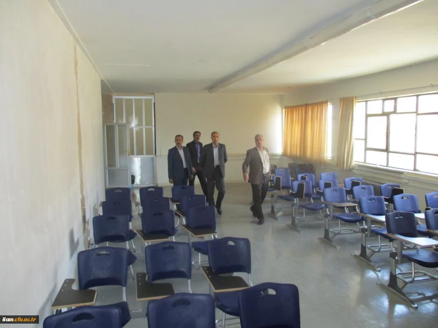 بازدید مدیر کل برنامه ریزی، خدمات و رفاه دانشجویی دانشگاه فرهنگیان از پردیس های ایلام