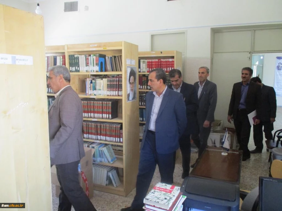 بازدید مدیر کل برنامه ریزی، خدمات و رفاه دانشجویی دانشگاه فرهنگیان از پردیس های ایلام