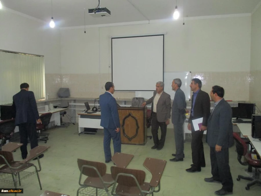 بازدید مدیر کل برنامه ریزی، خدمات و رفاه دانشجویی دانشگاه فرهنگیان از پردیس های ایلام