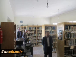 بازدید مدیر کل برنامه ریزی، خدمات و رفاه دانشجویی دانشگاه فرهنگیان از پردیس های ایلام
