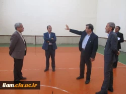 بازدید مدیر کل برنامه ریزی، خدمات و رفاه دانشجویی دانشگاه فرهنگیان از پردیس های ایلام