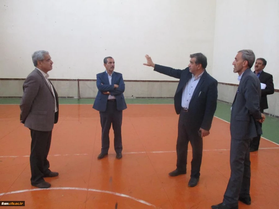 بازدید مدیر کل برنامه ریزی، خدمات و رفاه دانشجویی دانشگاه فرهنگیان از پردیس های ایلام