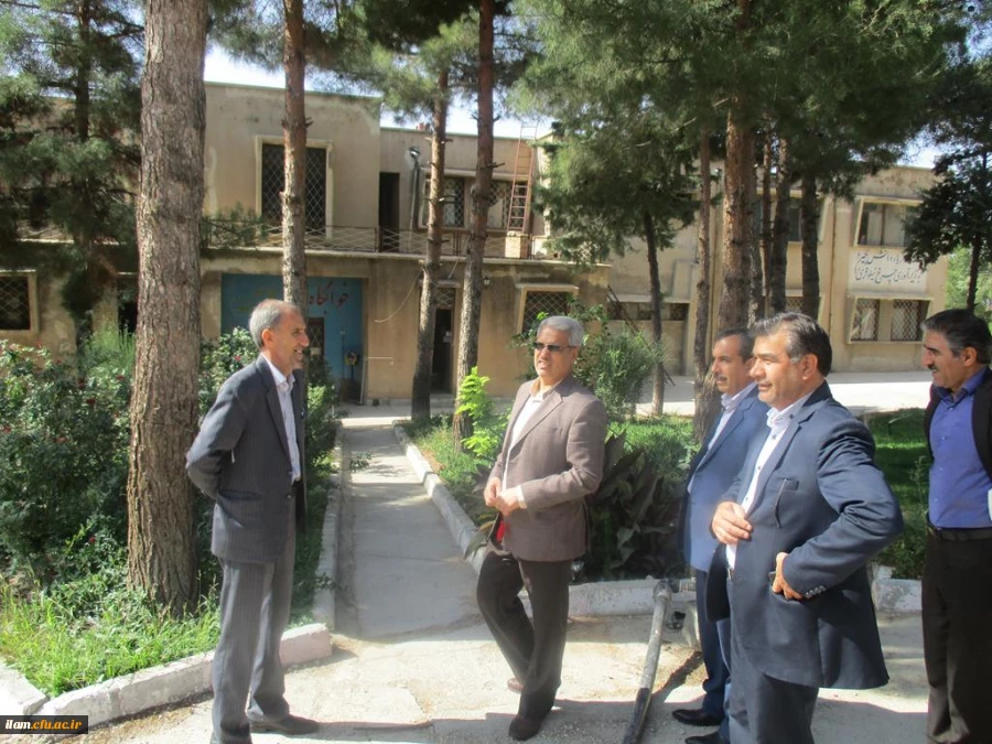 بازدید مدیر کل برنامه ریزی، خدمات و رفاه دانشجویی دانشگاه فرهنگیان از پردیس های ایلام