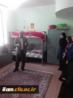 بازدید مدیر کل برنامه ریزی، خدمات و رفاه دانشجویی دانشگاه فرهنگیان از پردیس های ایلام