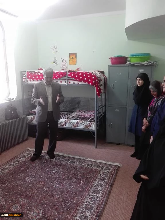 بازدید مدیر کل برنامه ریزی، خدمات و رفاه دانشجویی دانشگاه فرهنگیان از پردیس های ایلام
