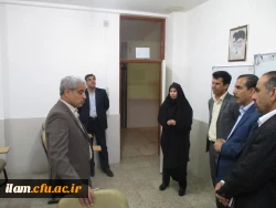 بازدید مدیر کل برنامه ریزی، خدمات و رفاه دانشجویی دانشگاه فرهنگیان از پردیس های ایلام