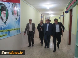 بازدید مدیر کل برنامه ریزی، خدمات و رفاه دانشجویی دانشگاه فرهنگیان از پردیس های ایلام