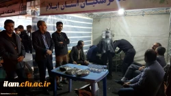 حضور مسؤلین دانشگاه در موکب اربعین حسینی.