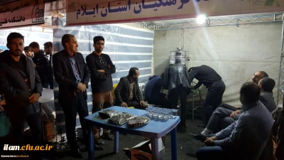 حضور مسؤلین دانشگاه در موکب اربعین حسینی.