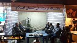 حضور مسؤلین دانشگاه در موکب اربعین حسینی.