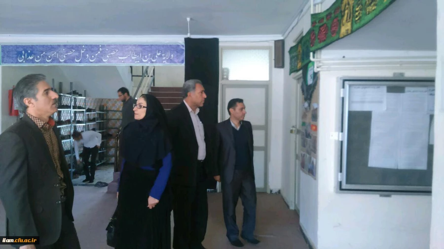 بازدید هیأت نظارت و ارزیابی آموزش عالی استان از پردیس    های دانشگاه فرهنگیان استان ایلام؛
