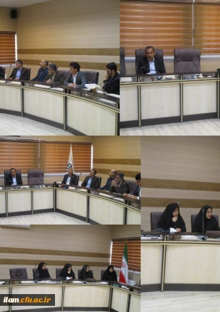 جلسه شورای دانشجویی دانشگاه فرهنگیان ایلام