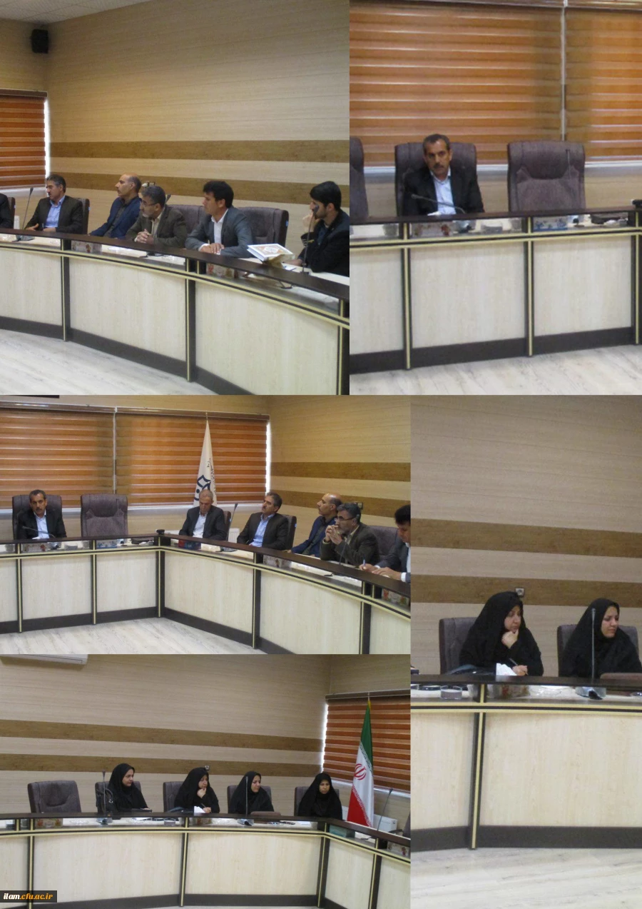 جلسه شورای دانشجویی دانشگاه فرهنگیان ایلام