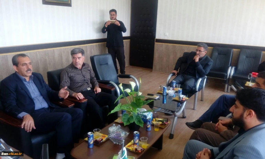 حضور مسول ناحیه بسیج دانشجویی استان ایلام در دفتر مدیریت استانی دانشگاه فرهنگیان استان ایلام 2