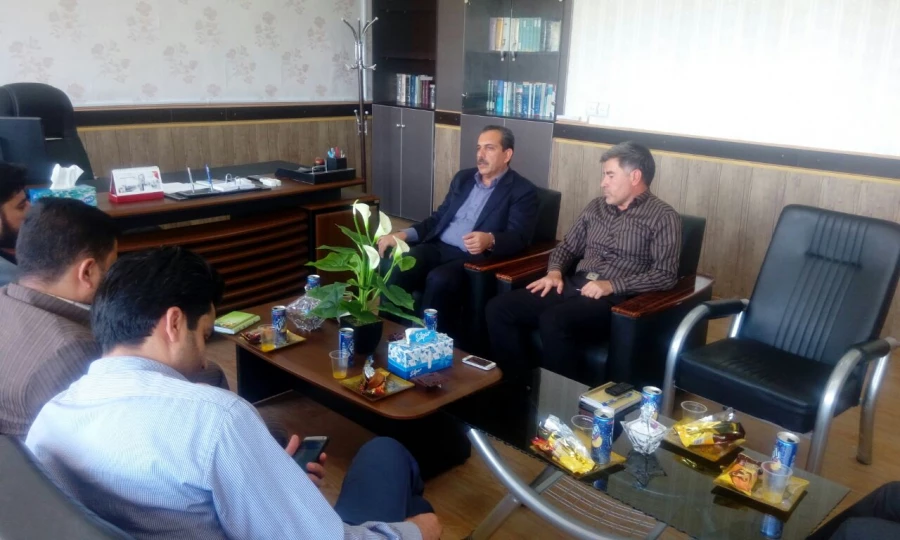 حضور مسول ناحیه بسیج دانشجویی استان ایلام در دفتر مدیریت استانی دانشگاه فرهنگیان استان ایلام 3