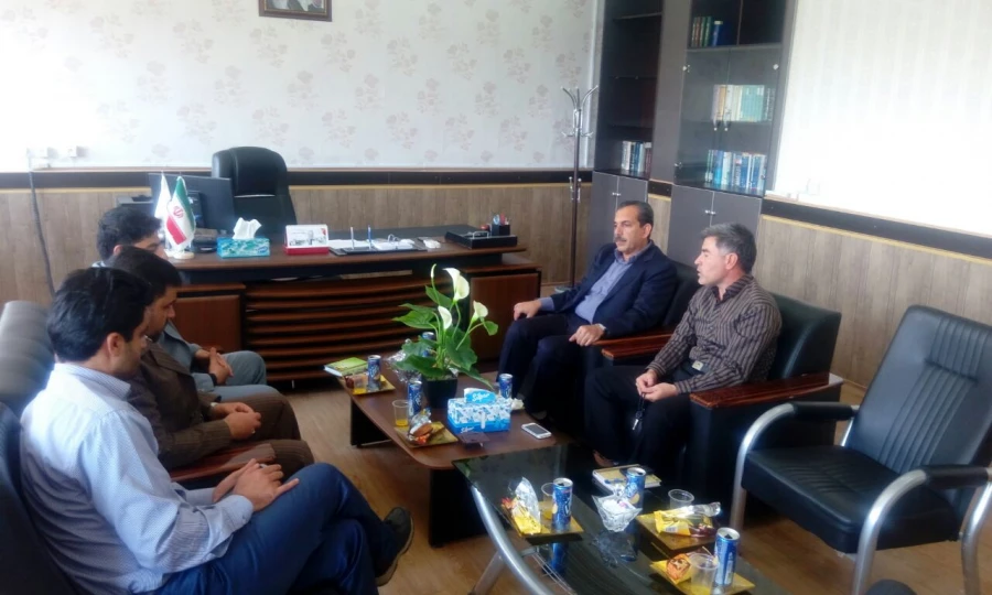 حضور مسول ناحیه بسیج دانشجویی استان ایلام در دفتر مدیریت استانی دانشگاه فرهنگیان استان ایلام 4