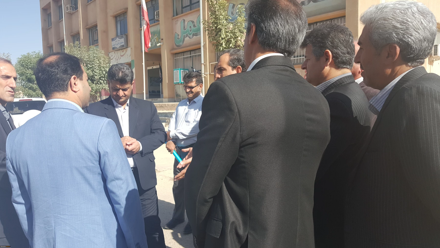 بازدید جناب آقای دکتر طاهری رییس آموزش و پرورش عمومی و فنی حرفه ای سازمان برنامه و بودجه کل کشور از پردیس شهید مدرس 2