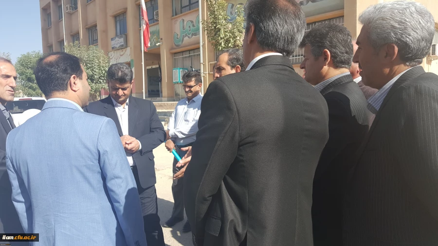 بازدید جناب آقای دکتر طاهری رییس آموزش و پرورش عمومی و فنی حرفه ای سازمان برنامه و بودجه کل کشور از پردیس شهید مدرس 2