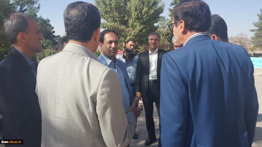 بازدید جناب آقای دکتر طاهری رییس آموزش و پرورش عمومی و فنی حرفه ای سازمان برنامه و بودجه کل کشور از پردیس شهید مدرس 3