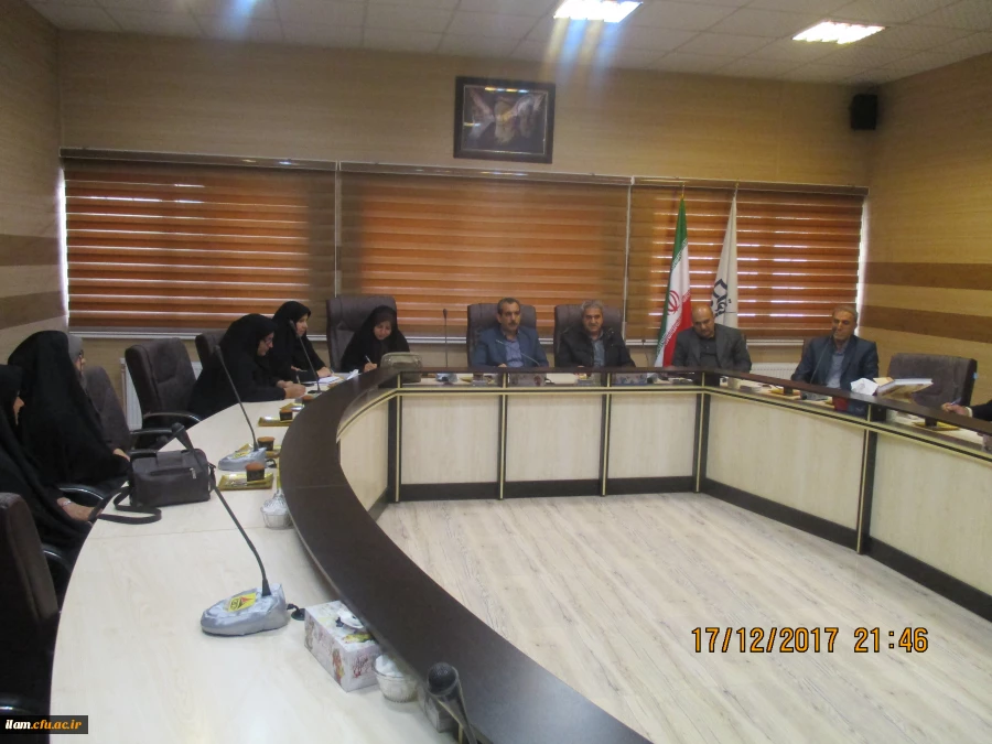 جلسه با مدیر کل داره بهینه سازی سازمان مرکزی دانشگاه فرهنگیان