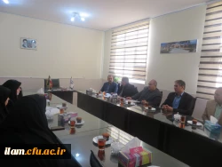 جلسه با مدیر کل داره بهینه سازی سازمان مرکزی دانشگاه فرهنگیان