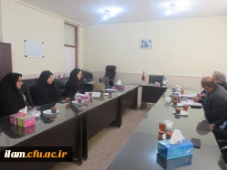 جلسه با مدیر کل داره بهینه سازی سازمان مرکزی دانشگاه فرهنگیان