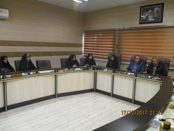 جلسه با مدیر کل داره بهینه سازی سازمان مرکزی دانشگاه فرهنگیان