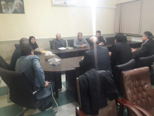 جلسه با مدیر کل داره بهینه سازی سازمان مرکزی دانشگاه فرهنگیان