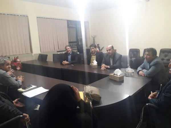 جلسه با مدیر کل داره بهینه سازی سازمان مرکزی دانشگاه فرهنگیان