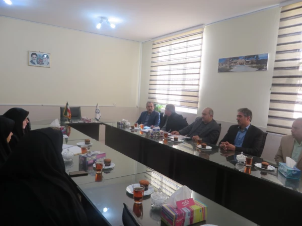 جلسه با مدیر کل داره بهینه سازی سازمان مرکزی دانشگاه فرهنگیان