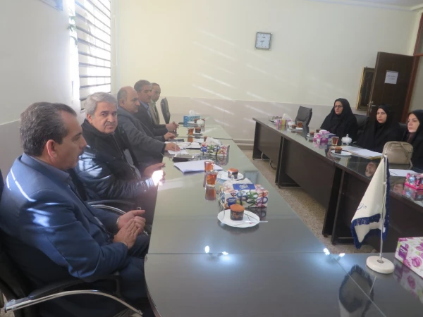 جلسه با مدیر کل داره بهینه سازی سازمان مرکزی دانشگاه فرهنگیان