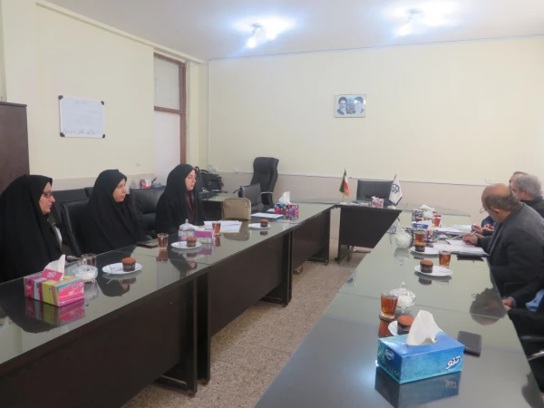 جلسه با مدیر کل داره بهینه سازی سازمان مرکزی دانشگاه فرهنگیان