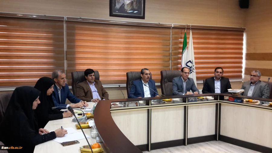 جلسه مشترک دانشگاه فرهنگیان با اداره کل آموزش و پرورس استان