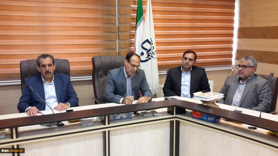 جلسه مشترک دانشگاه فرهنگیان با اداره کل آموزش و پرورس استان
